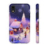 Christmas Homes in the Snow - Impact Resistant Phone Case iPhone XR Matte